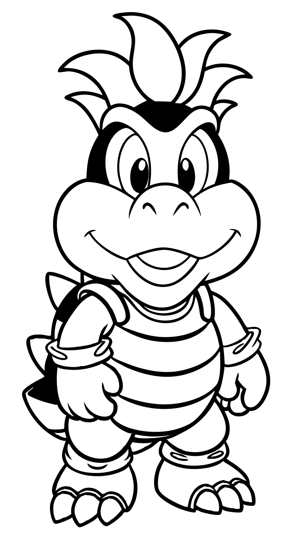 Página para colorear de Koopalings